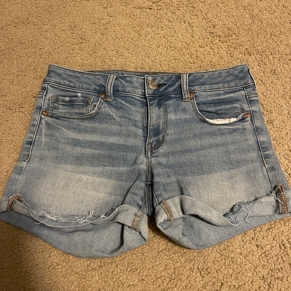 Denim Blue Women's Shorts